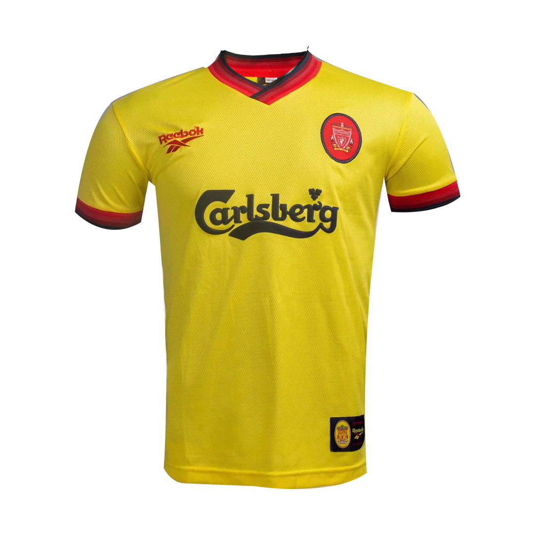 Liverpool Jersey Custom Away Soccer Retro Jersey 1997/99 | Best Soccer ...