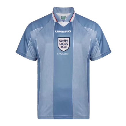 England Jersey Custom Away Soccer Jersey 1996 - bestsoccerstore