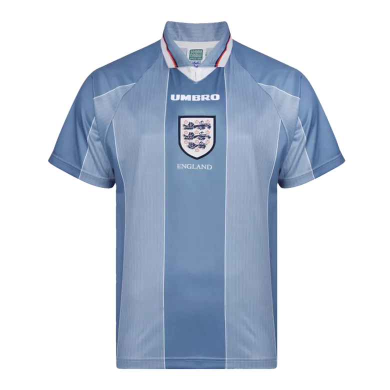 England Retro Jersey Away Soccer Shirt 1996 - bestsoccerstore