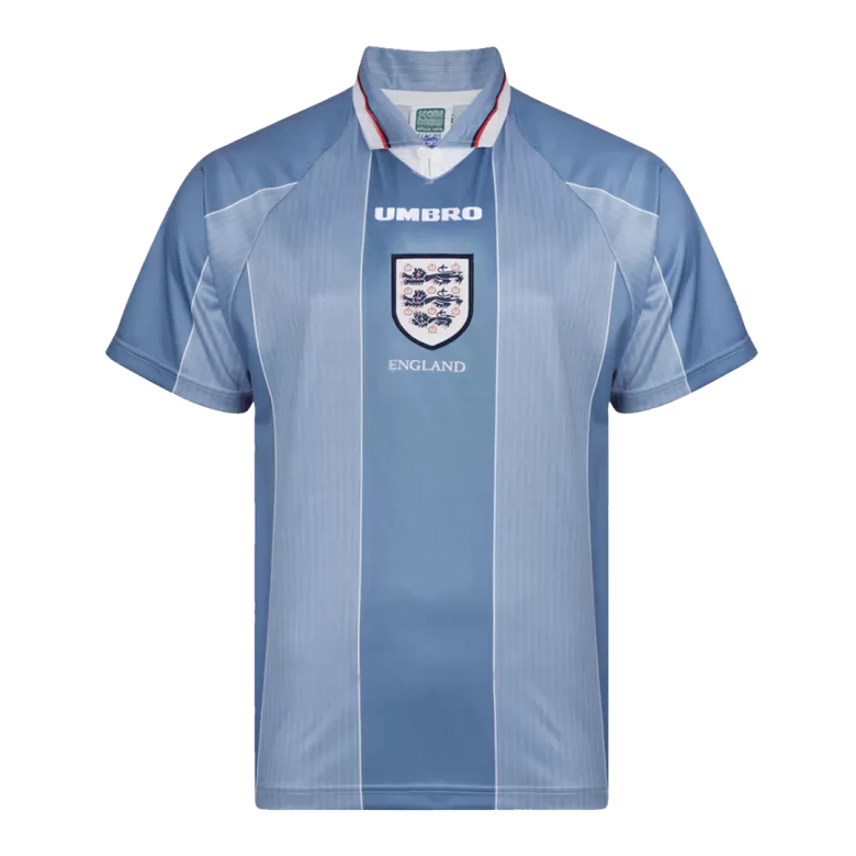 England Retro Jersey Away Soccer Shirt 1996 - bestsoccerstore