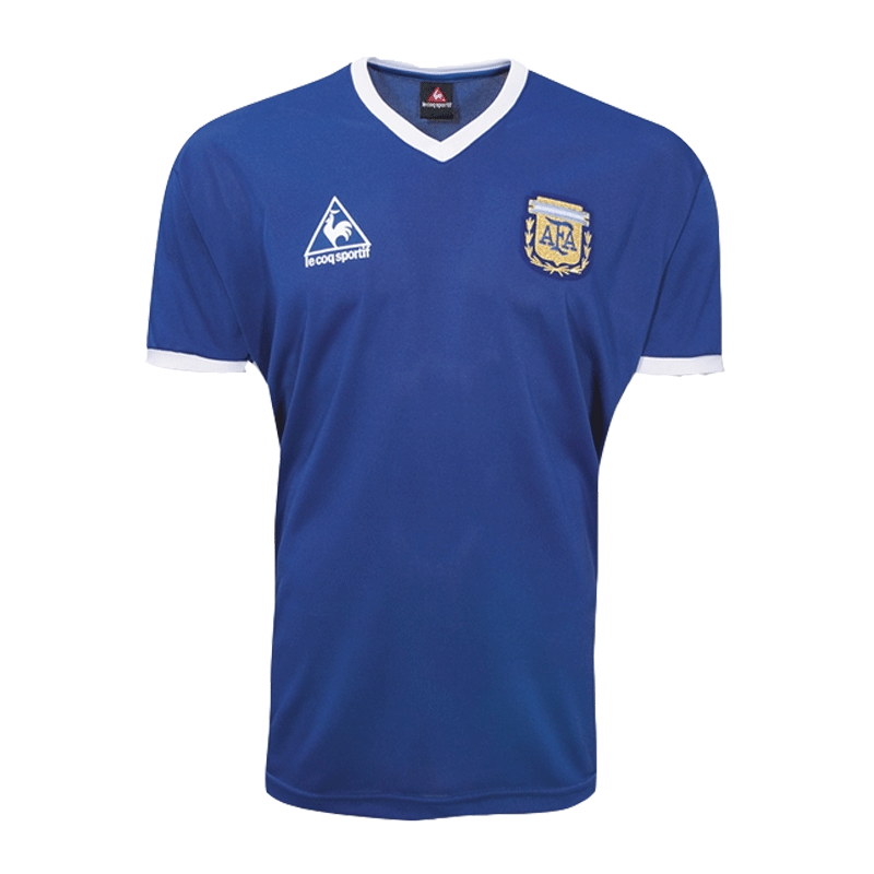 bestsoccerstore | 1986 World Cup Argentina Away Retro Jerseys Blue ...