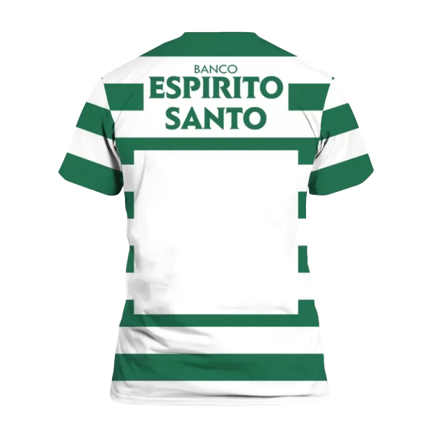 Order SPORTING CP 2002 HOME KIT - FULL SUBLIMATION RETRO - C.RONALDO 28  Online From JERSEY STORE 11 KOLKATA,Kolkata