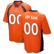 Men's Denver Broncos Nike Orange Vapor Limited Jersey