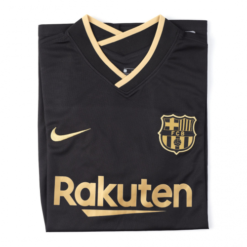 bestsoccerstore | 20/21 Barcelona Away Lionel Messi #10 Black Soccer