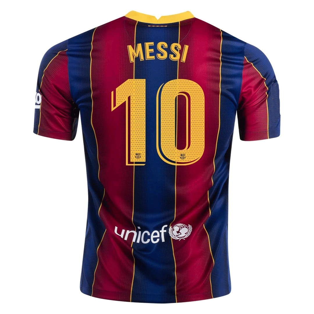 Barcelona Jersey Lionel Messi #10 Home Soccer Jersey 2020/21 - bestsoccerstore
