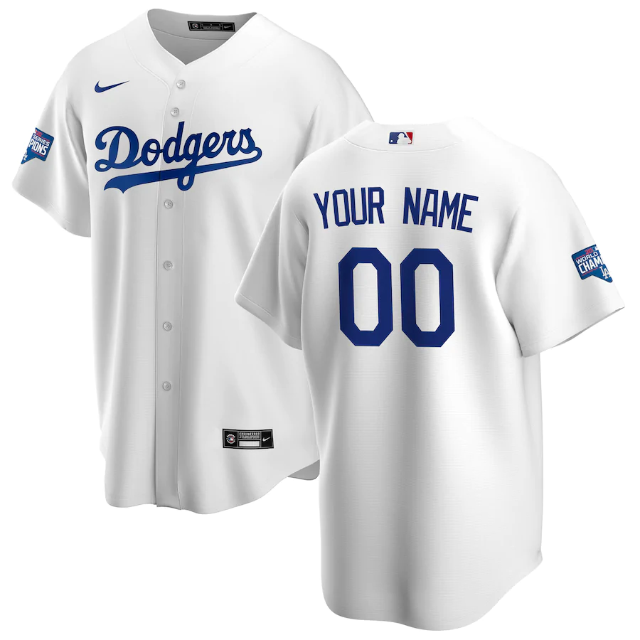 Los Angeles Dodgers, Club jersey shirt,Free shipping to USA and Europe
