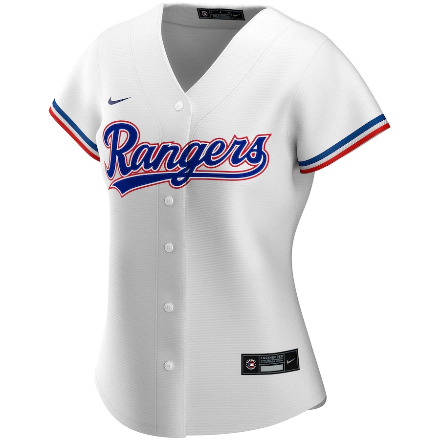 bestsoccerstore Women's Texas Rangers Nike White 2020 Home Replica