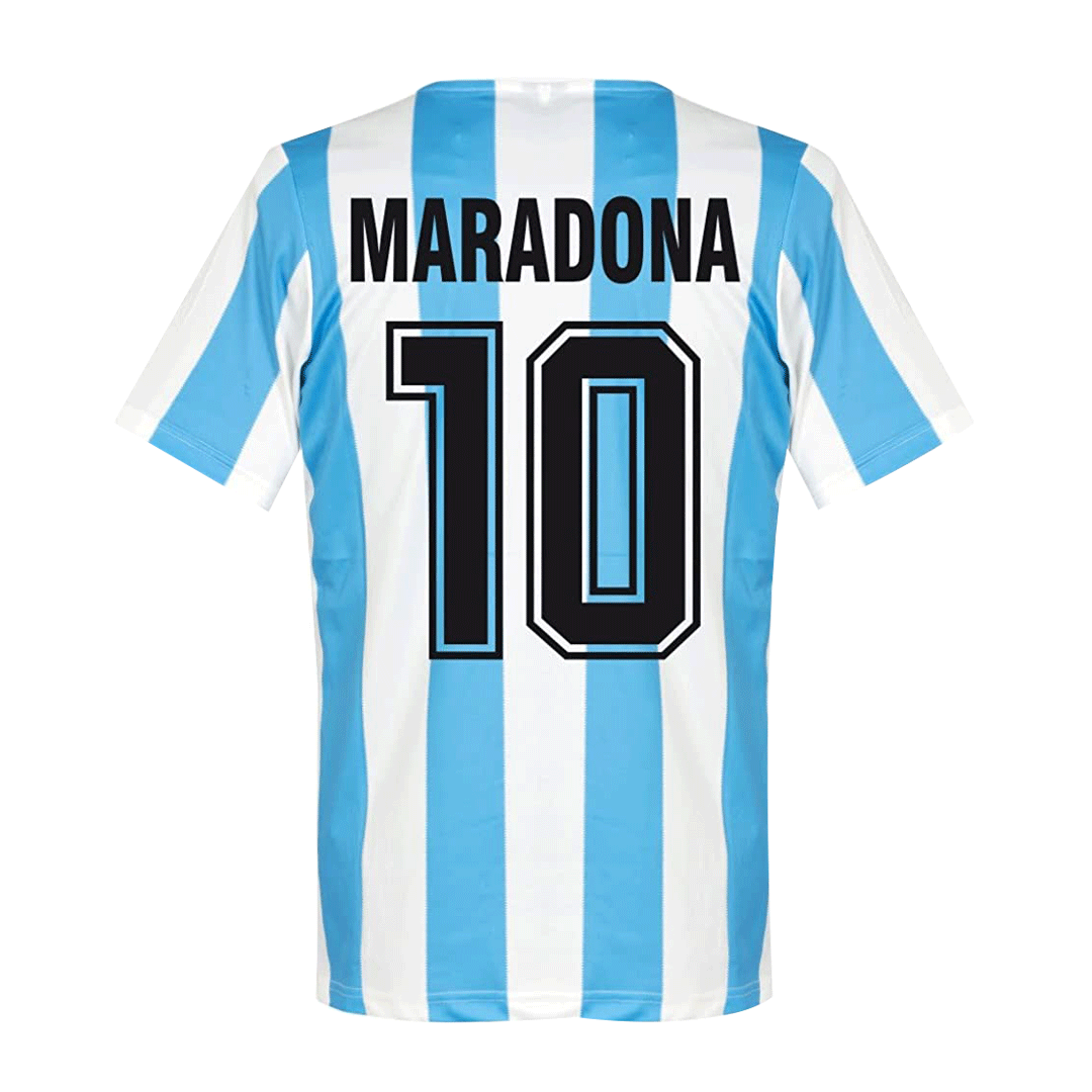 Argentina Mexico 1986 #10 Maradona RETRO VINTAGE SOCCER FOOTBALL SHIRT JERSEY** 