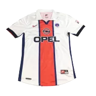 PSG Jersey Custom Away Soccer Jersey 1998/99 - bestsoccerstore