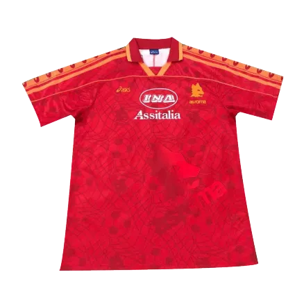 Roma Jersey Home Soccer Jersey 1995/96 - bestsoccerstore