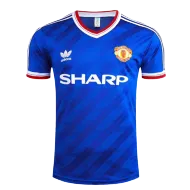 Manchester United Jersey Away Soccer Jersey 1986 - bestsoccerstore