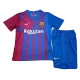 Barcelona Jersey Home Kids Soccer Jersey 2021/22 - bestsoccerstore