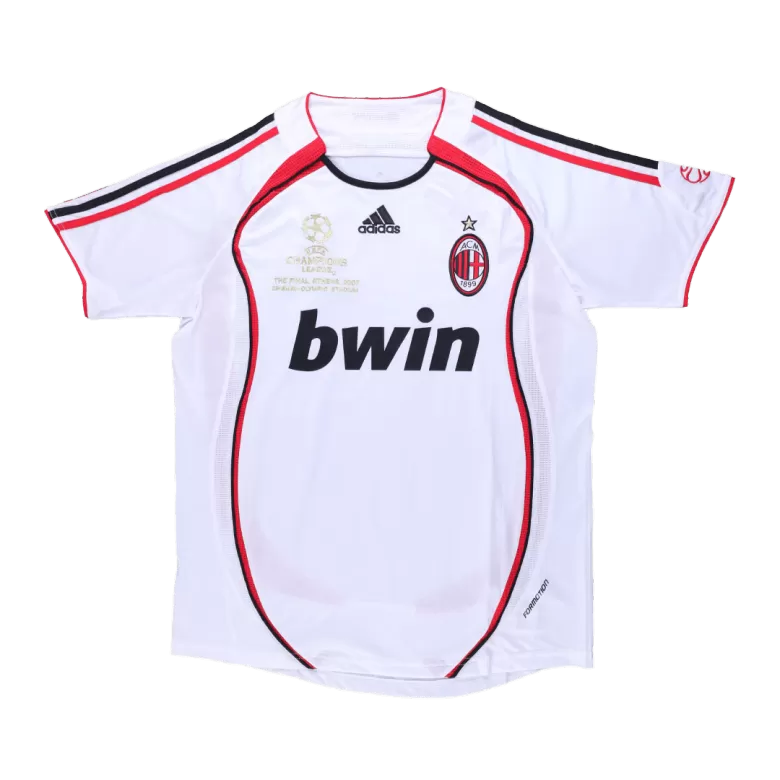 KAKA' #22 AC Milan Retro Jersey Away Soccer Shirt 2006/07 UCL - bestsoccerstore