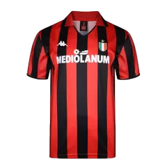 AC Milan Jersey Custom Home Soccer Jersey 1988/89 - bestsoccerstore