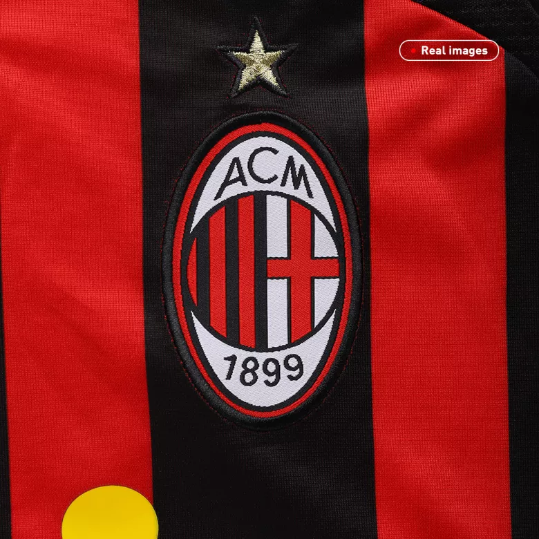 AC Milan Jersey Custom Home Soccer Jersey 2006/07 - bestsoccerstore