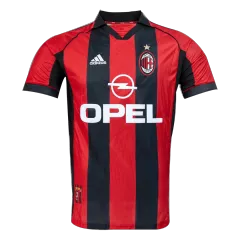 AC Milan Jersey Custom Home Soccer Jersey 1998/100 - bestsoccerstore