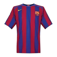 Barcelona Jersey Custom Home Soccer Jersey 2005/06 - bestsoccerstore