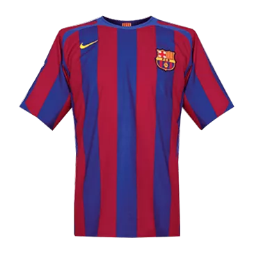 Barcelona Jersey Custom Home Soccer Jersey 2005/06