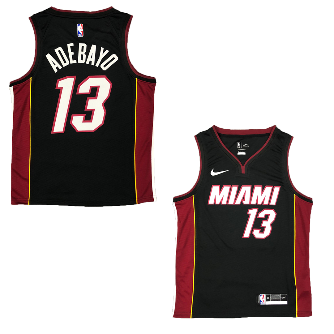 Miami Heat Jersey Adebayo #13 NBA Jersey