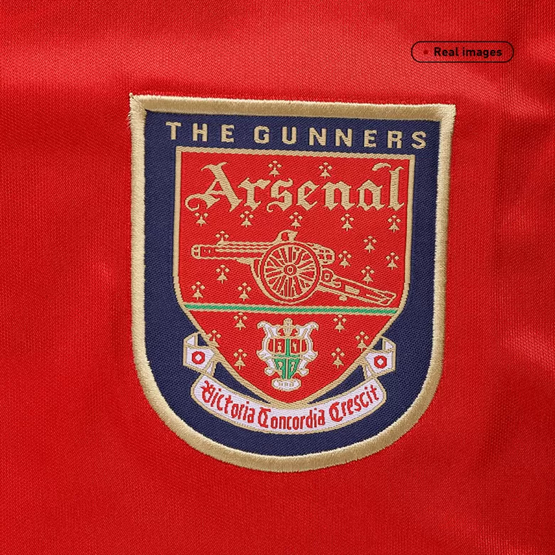 Arsenal Jersey Custom Home Soccer Jersey 1998/99 - bestsoccerstore