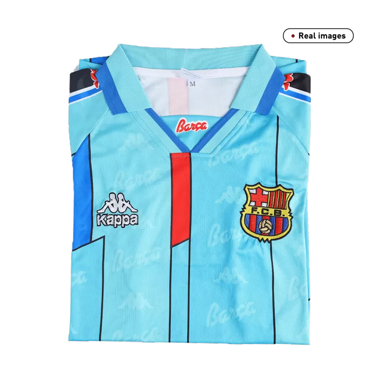 Barcelona Retro Jersey Away Soccer Shirt 1996/97 - bestsoccerstore