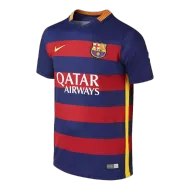 Barcelona Jersey Custom Home Soccer Jersey 2015/16 - bestsoccerstore