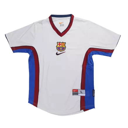 Barcelona Jersey Custom Away Soccer Jersey 1998/99 - bestsoccerstore