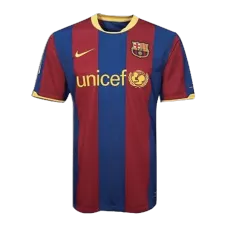 Barcelona Jersey Custom Home Soccer Jersey 2010/11 - bestsoccerstore