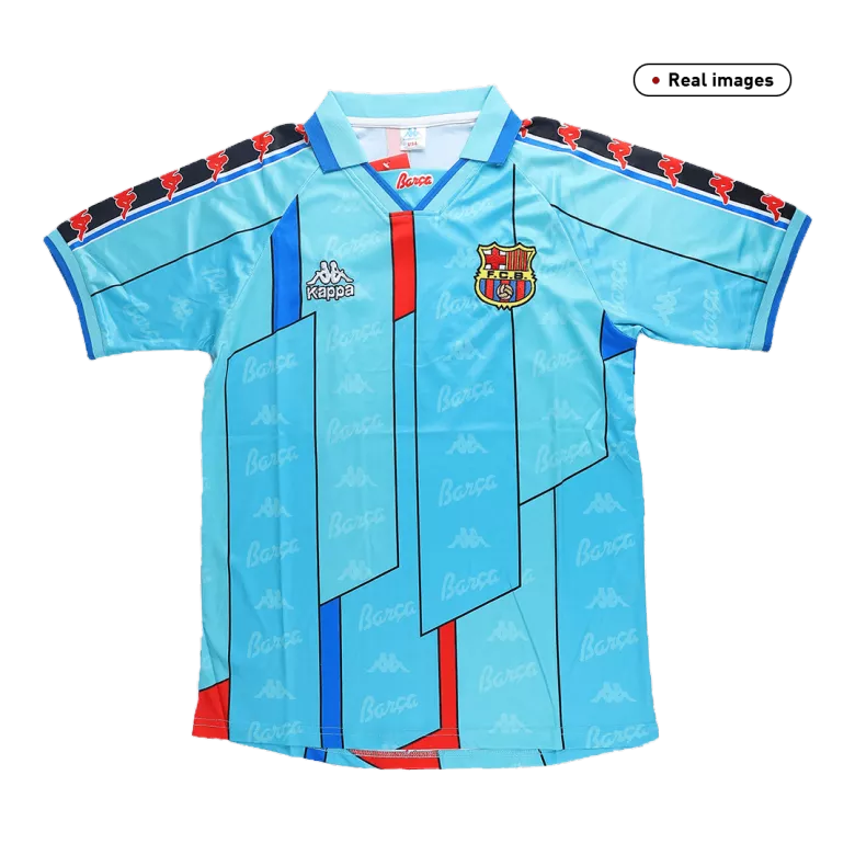Barcelona Retro Jersey Away Soccer Shirt 1996/97 - bestsoccerstore