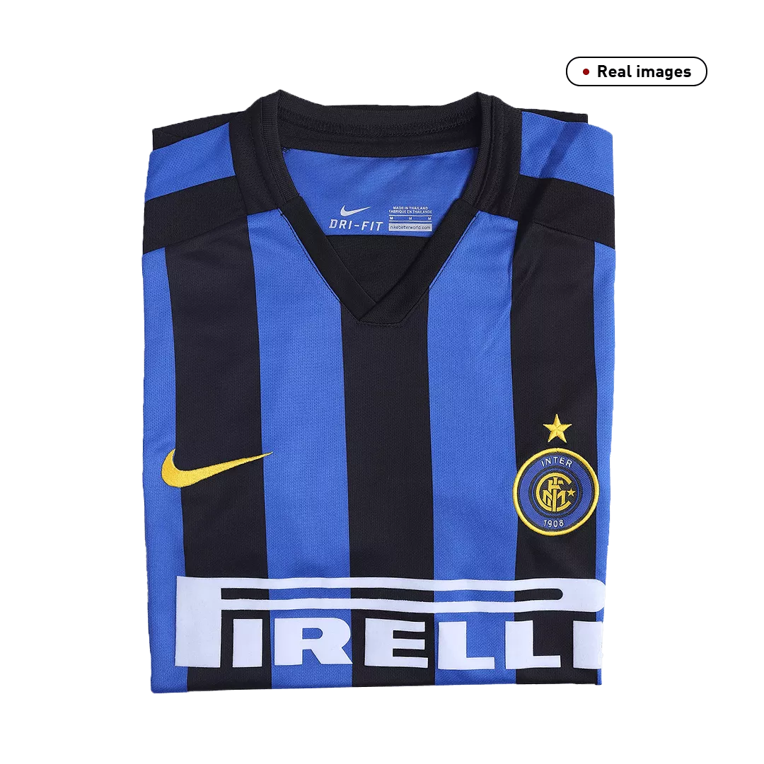 Inter Milan Jersey Custom Home Soccer Jersey 2002/03 - bestsoccerstore