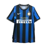 Inter Milan Jersey Custom Home Soccer Jersey 2009/10 - bestsoccerstore