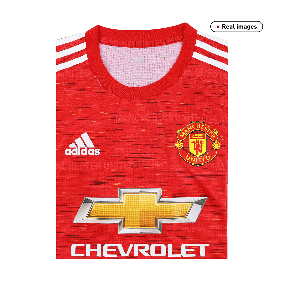 Manchester United Jersey Custom Home Soccer Jersey 21