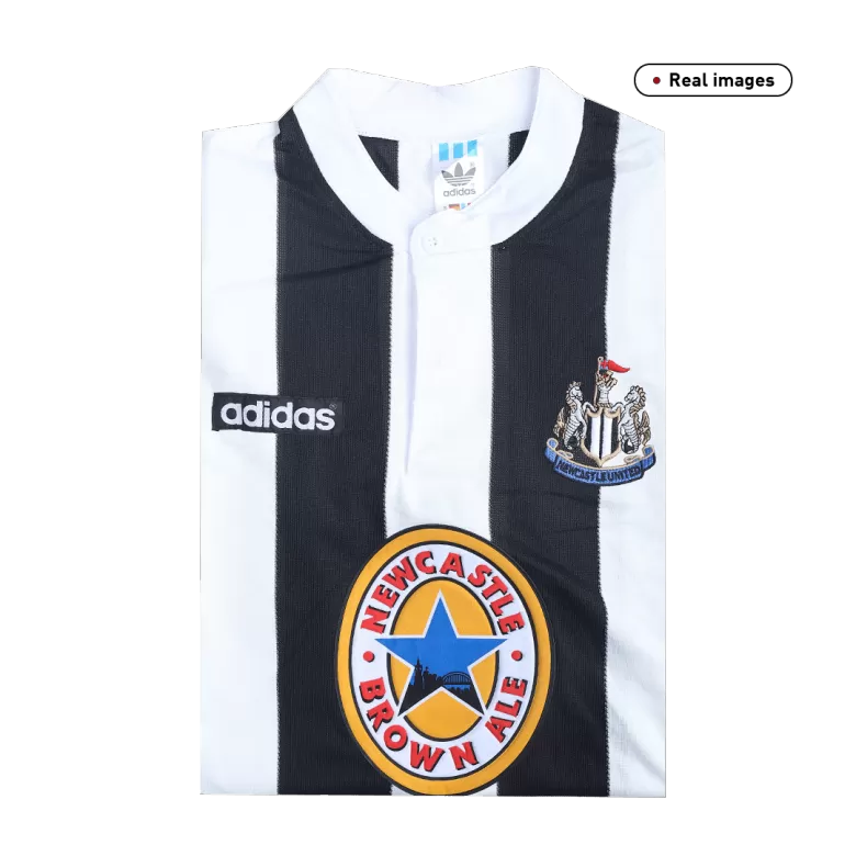 Newcastle United Retro Jersey Home Soccer Shirt 1995/97 - bestsoccerstore