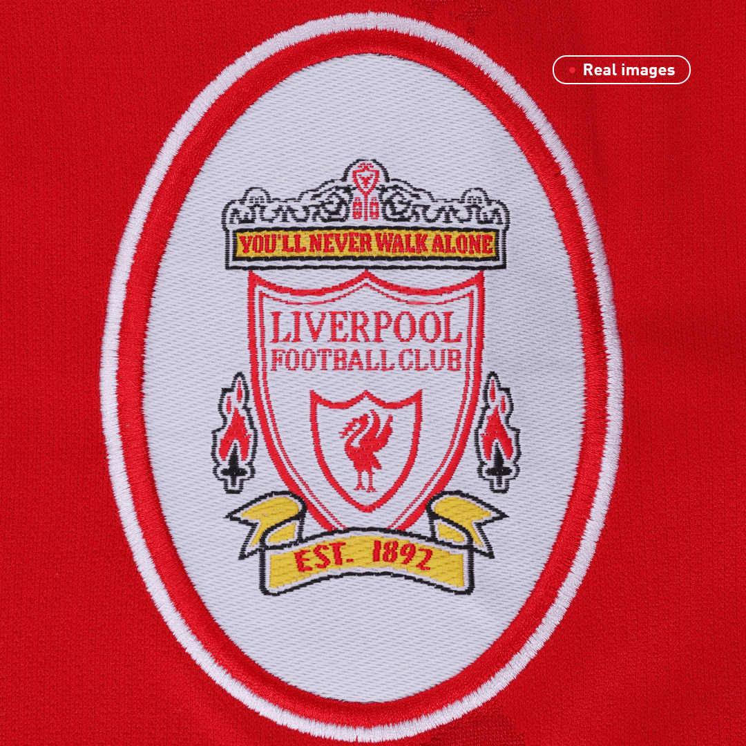 Liverpool Jersey Custom Home Soccer Jersey 1996/97