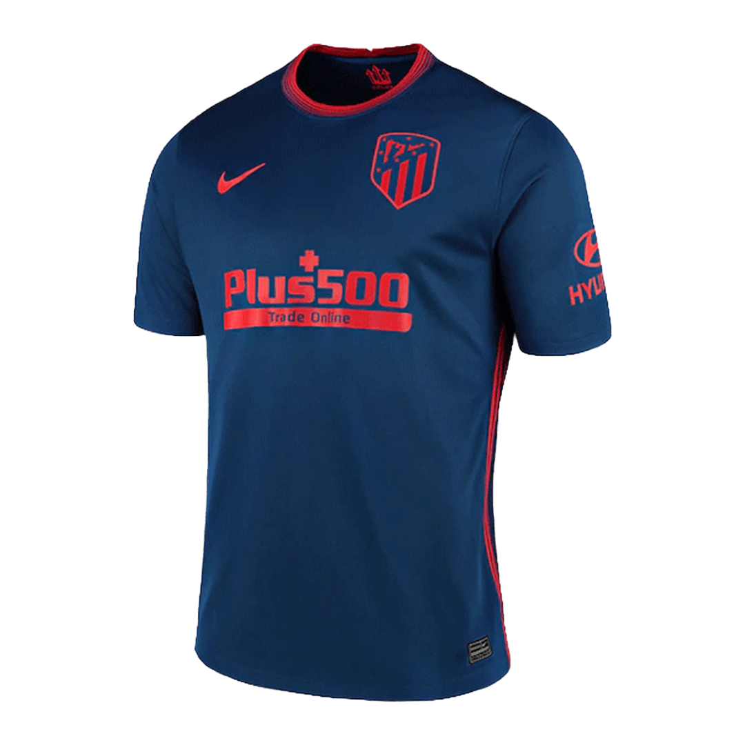 فرن غاز سطحي Atletico Madrid Jersey Custom Away VRSALJKO #24 Soccer Jersey 2020/21 فرن غاز سطحي