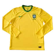 Brazil Jersey Custom Home Soccer Jersey 2021 - bestsoccerstore