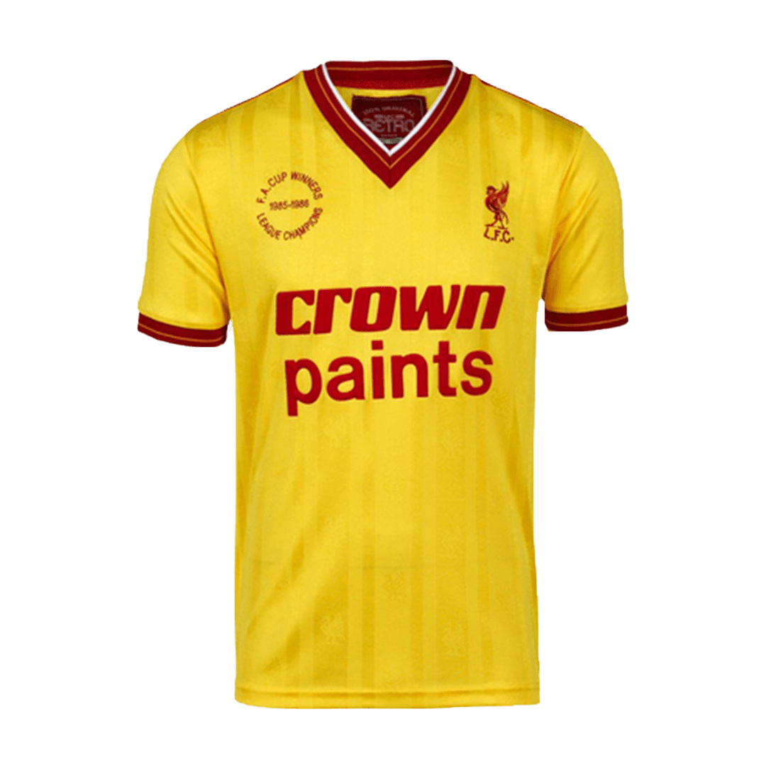 Liverpool Jersey Away Soccer Retro Jersey 1985/86 Best Soccer Store