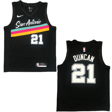 San Antonio Spurs Jersey Duncan #21 NBA Jersey 2021