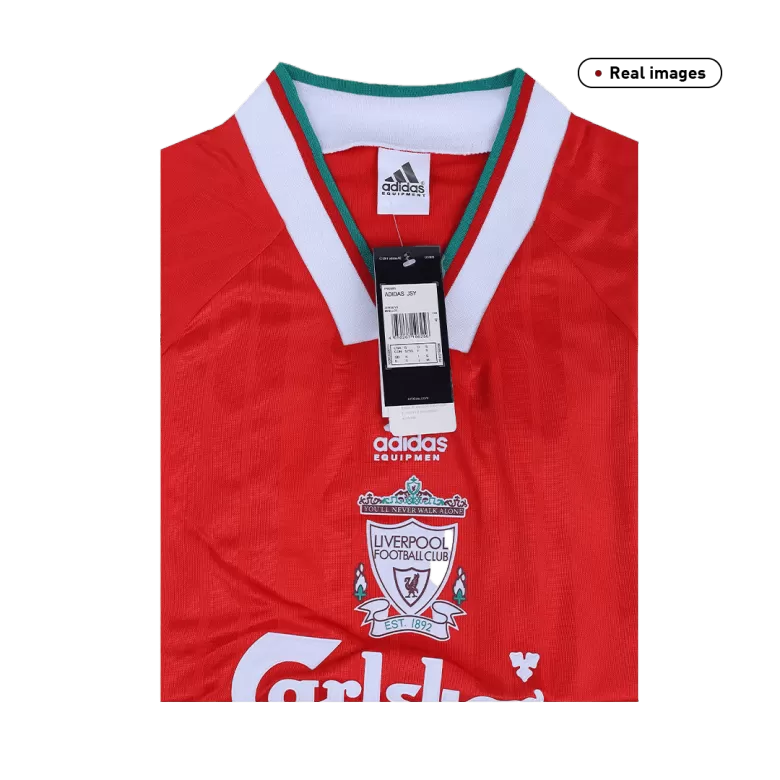 Liverpool Retro Jersey Home Soccer Shirt 1993/95 - bestsoccerstore