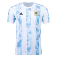 Argentina Jersey Custom Home Soccer Jersey 2021 - bestsoccerstore