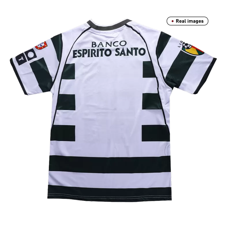 Sporting CP Jersey Custom Home Soccer Jersey 2001 - bestsoccerstore