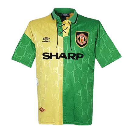 Manchester United Jersey Custom Away Soccer Jersey 1992/94 - bestsoccerstore