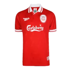 Liverpool Jersey Custom Home Soccer Jersey 1996/97 - bestsoccerstore