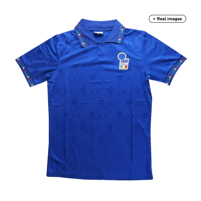 Italy Jersey Custom Home Soccer Jersey 1994 - bestsoccerstore