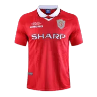 Manchester United Jersey Custom Home Soccer Jersey 1999/00 - bestsoccerstore
