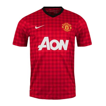 Manchester United Jersey Custom Home Soccer Jersey 2012/13 - bestsoccerstore