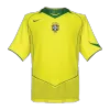 Brazil Jersey Custom Home Soccer Jersey 2004 - bestsoccerstore