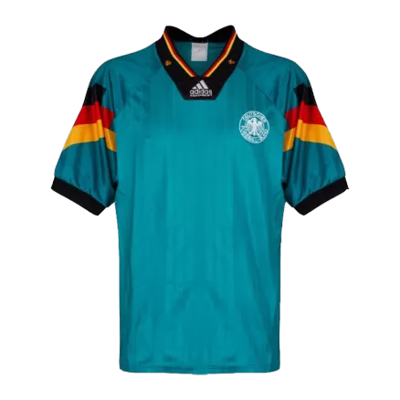 Germany Jersey Custom Away Soccer Jersey 1992 - bestsoccerstore