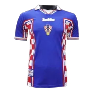 Croatia Jersey Custom Away Soccer Jersey 1998 - bestsoccerstore