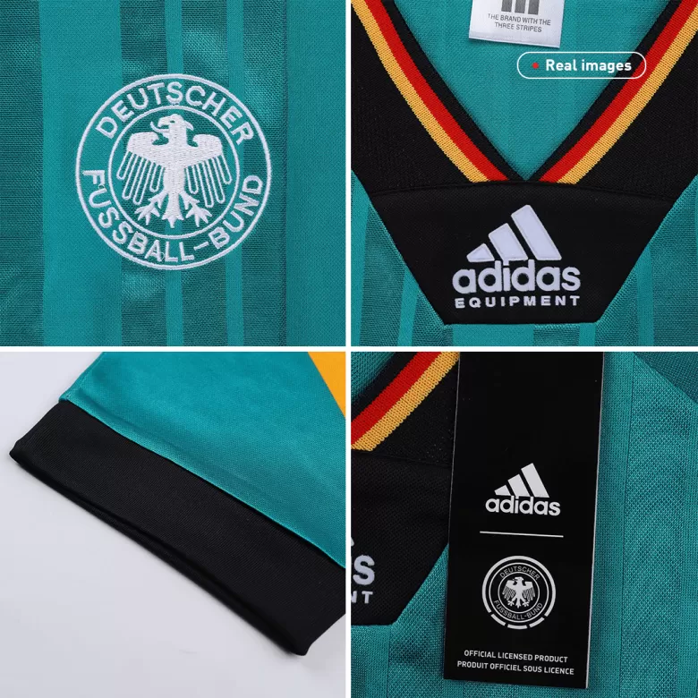 Germany Jersey Custom Away Soccer Jersey 1992 - bestsoccerstore